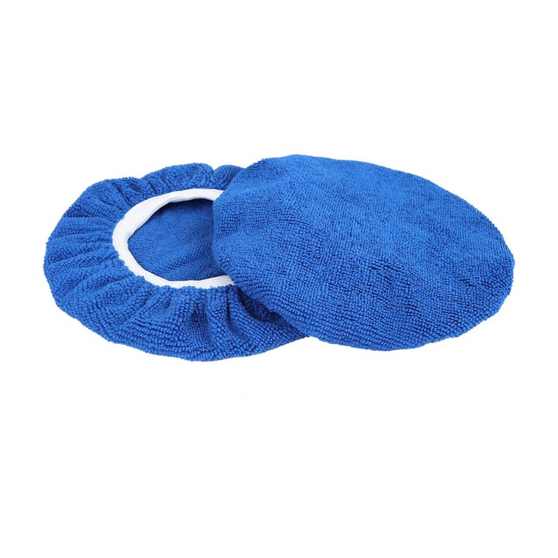 X AUTOHAUX 10pcs 5-6 Inch Soft Microfiber Car Waxing Polisher