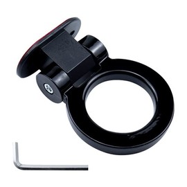 Racing Tow Hook Black Dummy Hook Tow Hook Dummy Tow Hook Dummy Easy Install Retractable Car Parts Auto