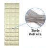 coastal rose Hanging Shoe Organizer for Closet, 30 Sections Hanging