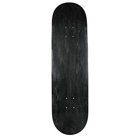 Moose Skateboard Deck Canada Made Blank Canadian Maple (Black, 8.0" x 31.5")