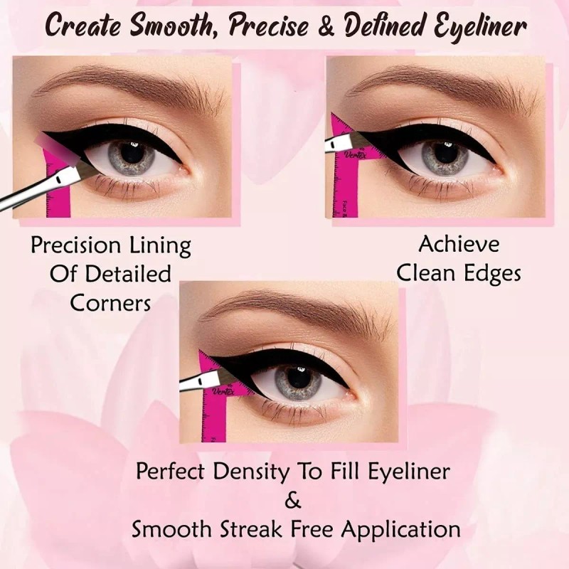 Vertex Beauty Plantilla Para Delineador De Ojos Reutilizable