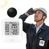 Single Item (1 Unit) Black Sphere WBGT Meter, Heatstroke Index