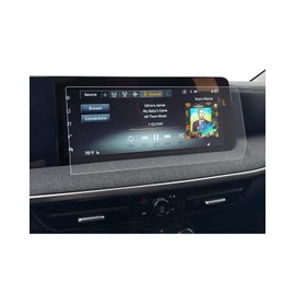 BIXUAN 2025 Nissan Kicks Matte Anti-Glare Screen Protector - For Kicks (SV/SR) 12.3Inch Touchscreen Film, 2025 Kicks Accessories 9H Tempered Glass Infortainemnt Radio Cover Anti-Fingerprints Scratch