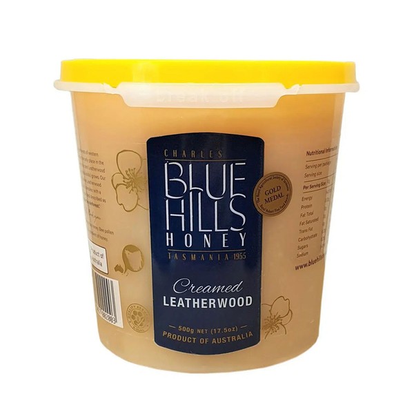 Blue Hills Honey-Creamed Leatherwood 500g