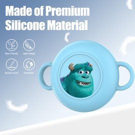 [2 Pack] Compatible with Airtag Holder for Kids Shoelaces & Straps, Cartoon Funny Silicone Case for Children Shoes Shoestring, Waterproof Hidden Accessories（Green+Sky Blue）