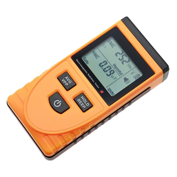 AMTAST Electromagnetic Radiation Tester Digital Electromagnetic Radiation Detector EMF Meter