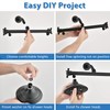 Proox Double Shower Head with Built-in Valve, High Pressure 6