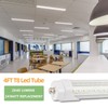 WAHADI 12 Pack 4FT T8 LED Tube Light Bulbs 24W