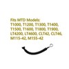 yhoparts 946-05124A 746-05124A Blade Engagement Cable for Troy-Bilt Pony 42