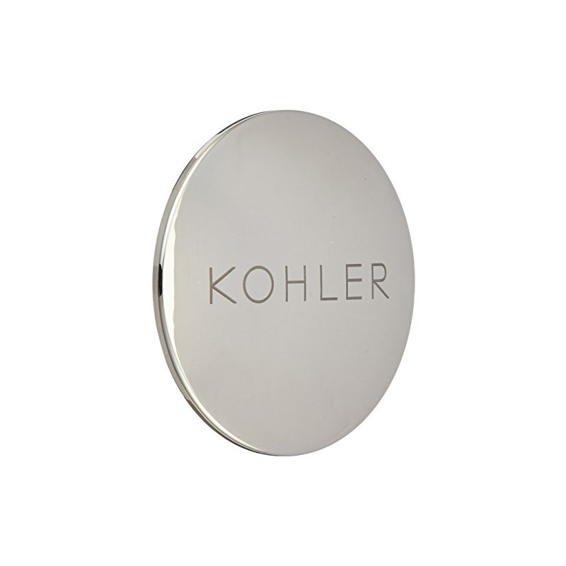 KOHLER Overflow Cap for Iron Plains Bathroom Sinks, Vibrant Polished