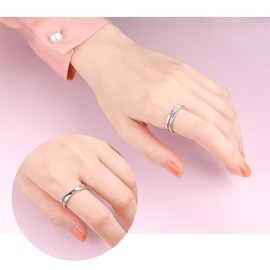 I am Enough Ring 925 Sterling Silver Inspirational Rings for Women Girls Best Birthday Christmas Gifts, Sterling Silver