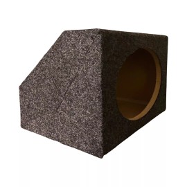 OMG 6X9 Single Angled/Wedge Box Speakers, With Terminals  6 x 9 Gray