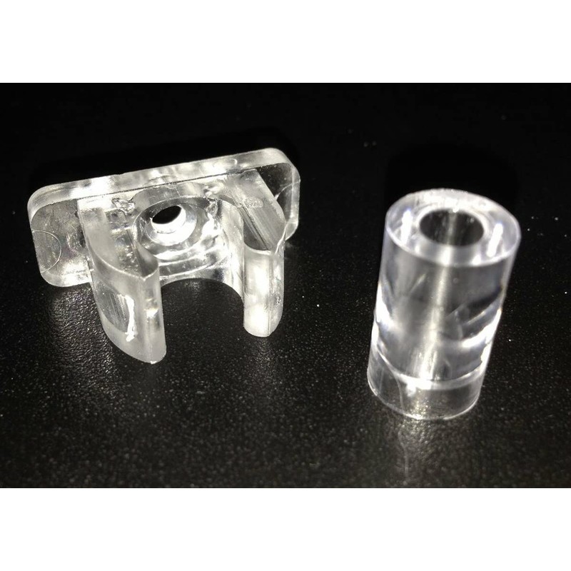 False Front Cabinet Clips, Hosrnovo 4 Pairs with Screws Reinforced