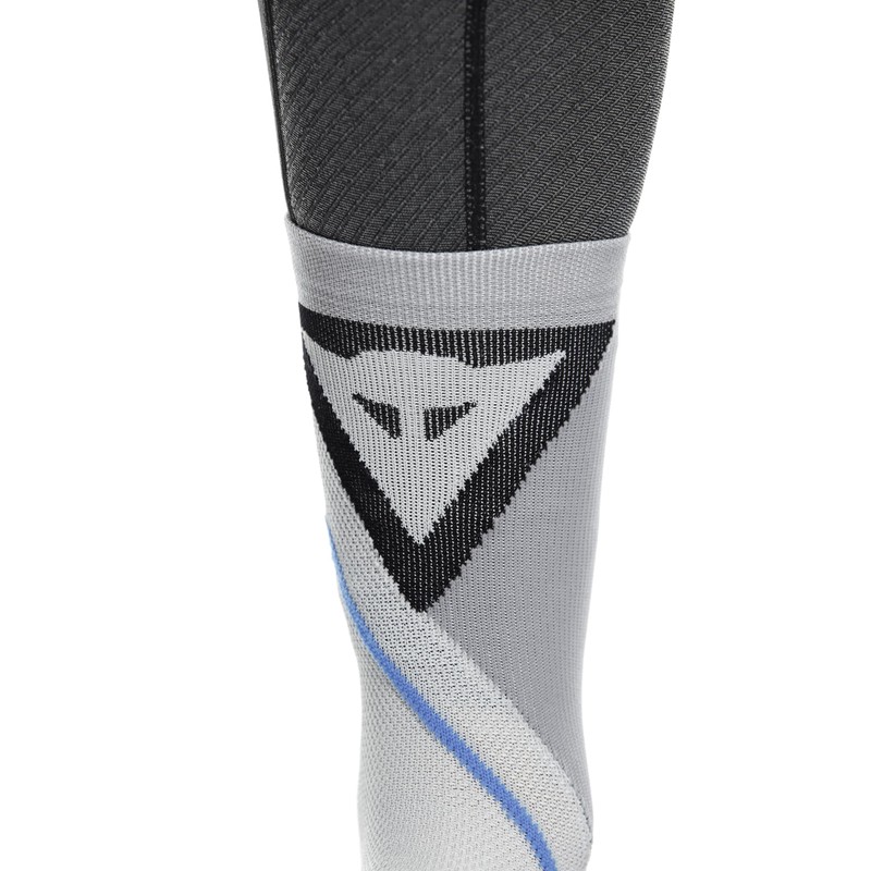 Dainese Unisex Dry Mid Motorcycle Socks Short Summer, Black/blue