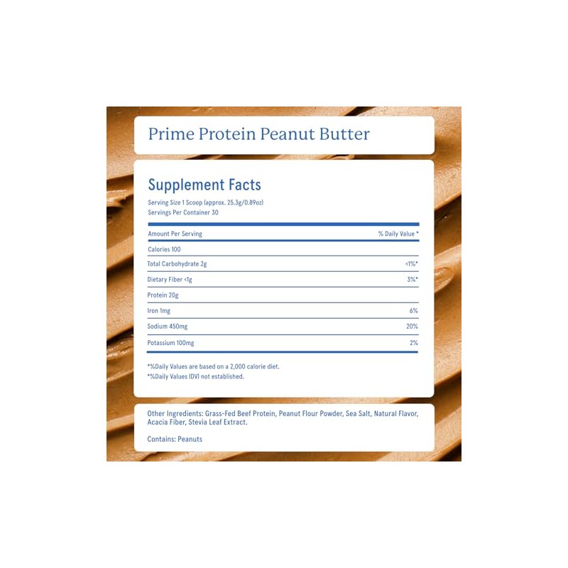 Equip- Alimentos Prime Protein Powder Limpio, Grass Fed Beef Protein