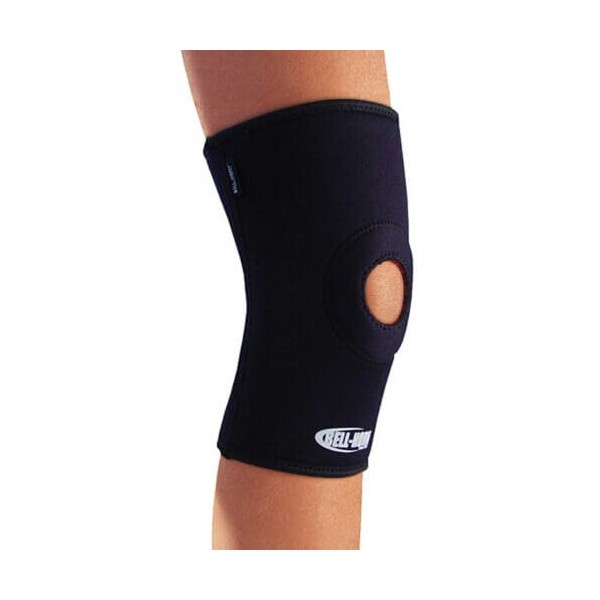 Prostyle Knee Sleeve Open Patella in Black Size: Extra Large