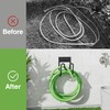 Niffgaff Garden Hose Holder-Water Reel Holder,Heavy Duty Water Hose Holder,Wall