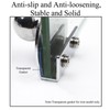 2Pcs Glass Door Pulls No Drilling Drawer Knobs Showcase Cabinets