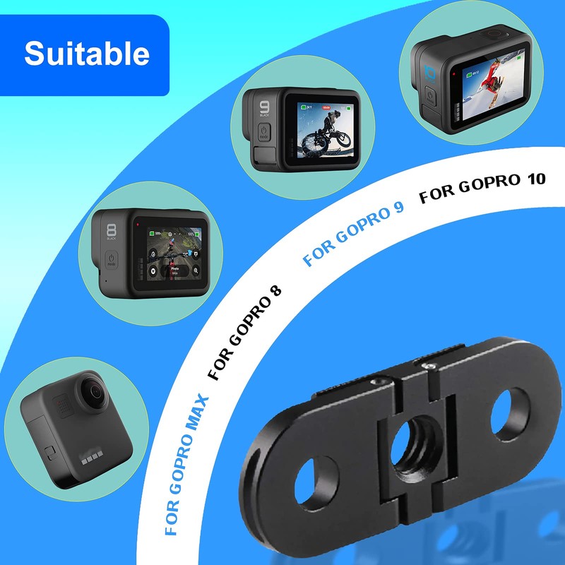 Sruim Replacement Folding Fingers for Gopro Hero 13/12/11/10/9/8 Black/MAX Magnet