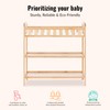 Dream On Me Emily Changing Table, Compact and Portable, Solid