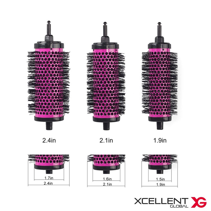 Round Brush Set for Blow Drying - Round Hair Brush