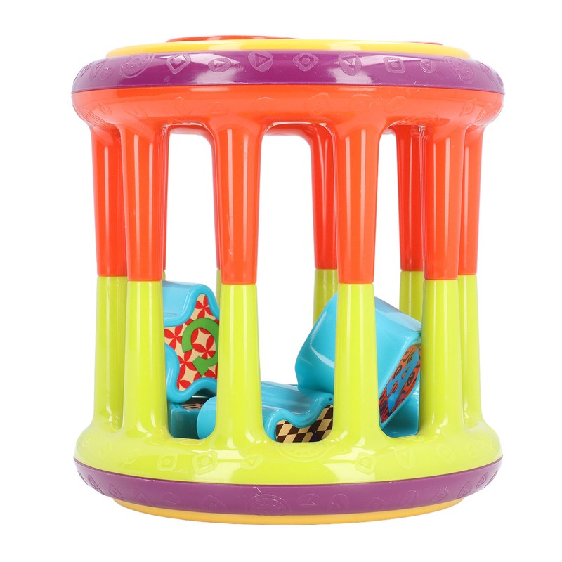 Kids Blocks Shape Sorting Toy Plastic Montessori Activity Cube Baby