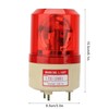 DC 12V Flash Rotary Warning Light Alarm Lamp Factory Construction
