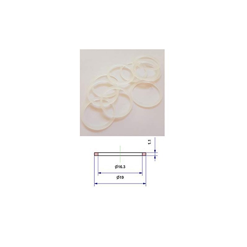 4 x Nylon Washers for Door Handles With 19mm Diameter