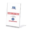 M & T Displays Clear Acrylic Brochure Holder 4x6 inch