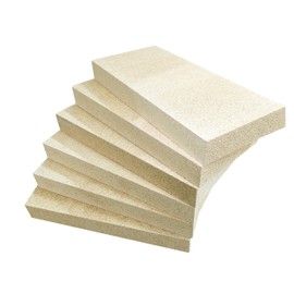 Firebricks,Fire Bricks for Wood Stove,High Temperature Resistant Vermiculite Bricks(2700F),Cuttable and Drillable,Ideal for Wood Stoves and Fireplaces,Size 9" x 4-1/2" x 1-1/4", 6 Pack