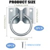 GAITWIN Cross Tie Ring for Horses, Block Tie Hitching Ring