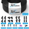 EterMutable 3/8 Inch OD Blcak Polyurethane PU Pneumatic Air Hose