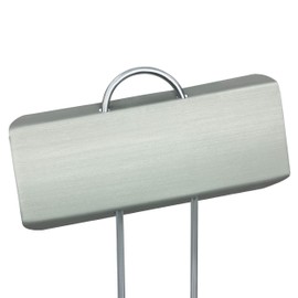 GardenMate 100-Pack Weatherproof Large Zinc Metal Plant Labels, Height 11.5", Label Area 3 1/2 x 1 1/4"