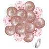 Happy 80th Birthday Balloons Rose Gold Women 80th Birthday Decorations Birthday Party Deocoration 12 Inch 20 Pack