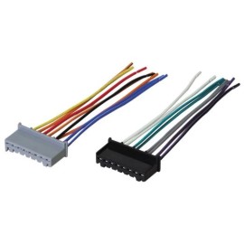 plugs harness adaptor wiring deck subwoofer Ford's harness connector for oem genuine original radio to plug connect into