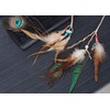 Hippie Fashion Headband Indiana Elegant Peacock Feather Headband Bohemian Gypsy