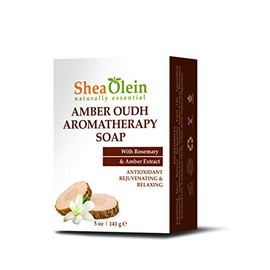 AMBER OUDH AROMATHERAPY SOAP WITH ROSEMARY & AMBER EXTRACT Amber Oudh Aromatherapy Soap with Rosemary & Amber Extract