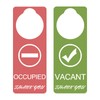 Vacant Occupied Sign,2Pack for Home Office Restroom Conference Hotles Hospital,Door