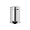 Brabantia Pedal Bin with Plastic Inner Bucket Steel