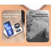 Unbranded 4 In 1 Wireless Charger Fast Charging Station Dock