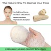 Loofah Pads for Face, Bath loofah Sponge for Women Men