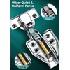 Full Overlay Soft Close Cabinet Hinges(4 Packs)–FOGZUVR 105°Cabinet Door Hinges
