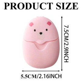 3-Pack (150 PCS) Travel Soap Sheets Portable Soap Flakes Box Backpacking Essentials Disposable Travel Wash Hand Foaming Soap Cases for Home Travel Camping and Outdoor Activities