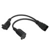 IEC320 C20 to 5 20R 5 20R Power Cord Universal