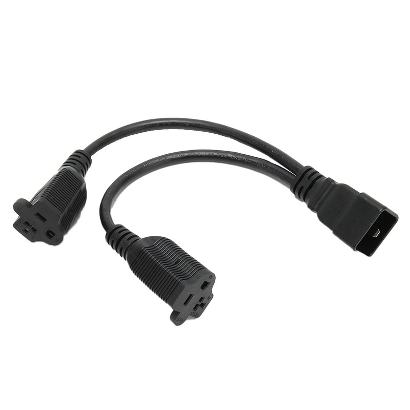 IEC320 C20 to 5 20R 5 20R Power Cord Universal