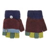 AfinderDE Children’s Mittens, Girls and Boys Removable Flap Knitted Gloves,