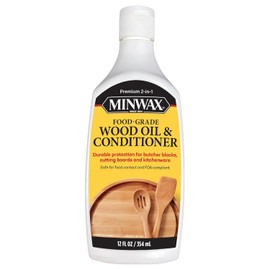 Minwax Food-Grade Wood Oil & Conditioner, 12 fl. oz