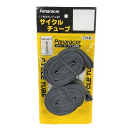 Panaracer 0TW700-28LF-NP-2 Tube Set, 27.6 x 1.1 - 1.2 C (27 x 1-1/8), Presta Type, 1.9 inches (48 mm) Valve, Made in Japan