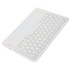 Wireless Keyboard with Touchpad Quadrate Keycap Ultra Thin 10inch Wireless