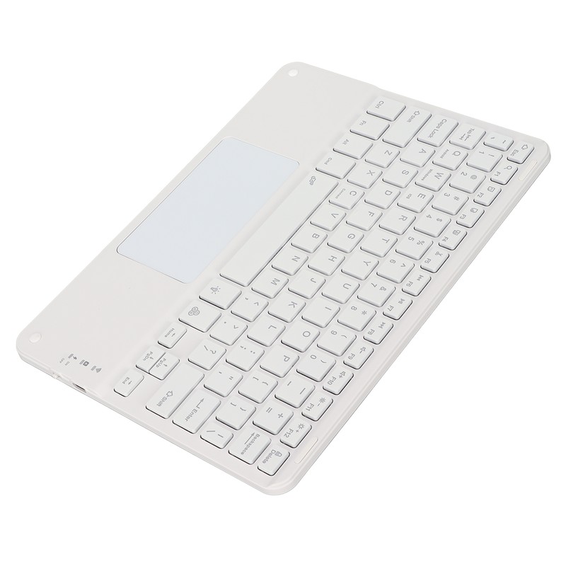 Wireless Keyboard with Touchpad Quadrate Keycap Ultra Thin 10inch Wireless